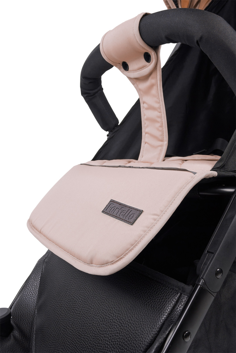Коляска детская прогулочная Farfello Easy Go Comfort (Vanilla Сливочный)