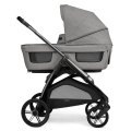 Коляска 3 в 1 Inglesina Aptica New 2025 + Автокресло Inglesina Darwin i-Size (0-13 кг), Platinum Grey (Серый)