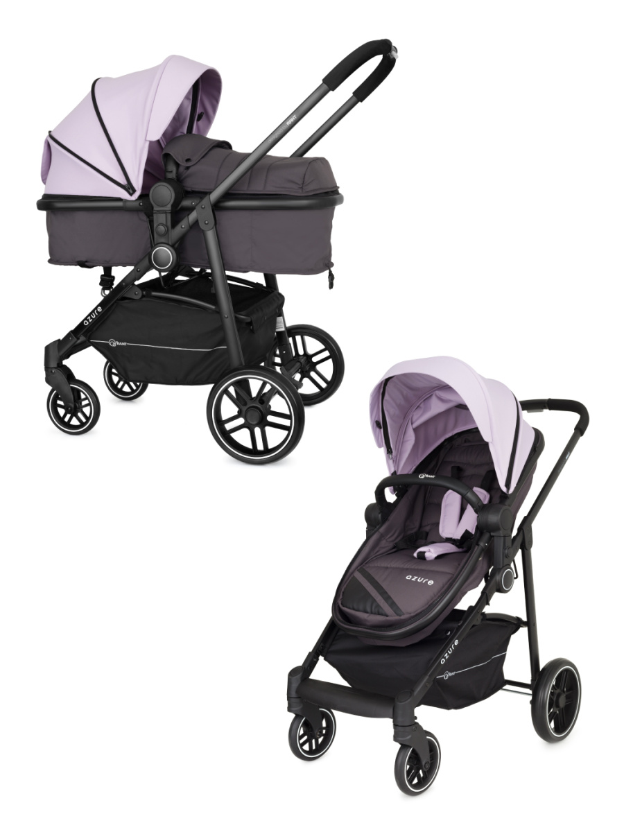 Коляска-трансформер Rant Azure Star RA147 alu. Sweet Lavender. Цвет: Фиолетовый