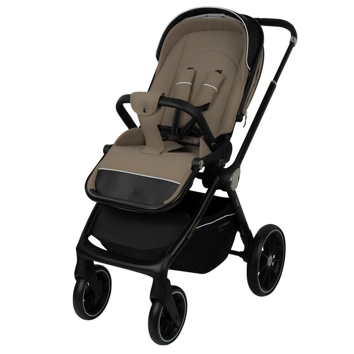 Коляска прогулочная Indigo GLOSS бежевый