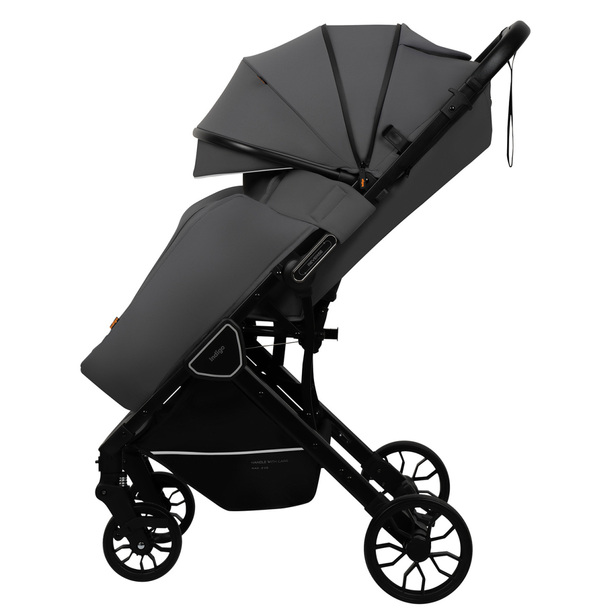 Коляска прогулочная Indigo VOLT темно-серый