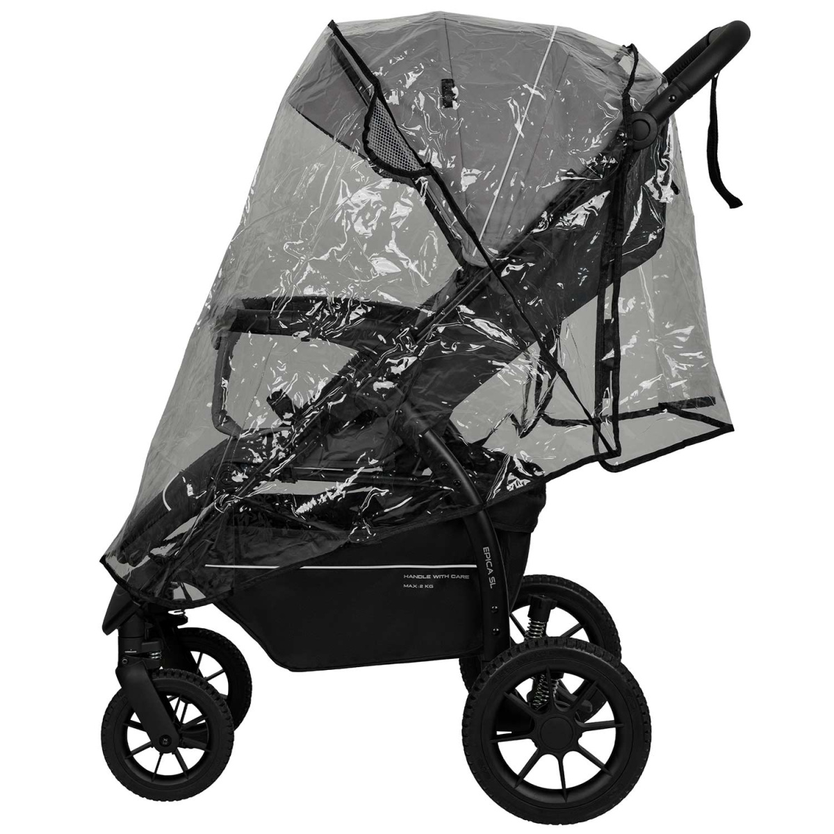 Коляска прогулочная Indigo EPICA SL, светло-серый