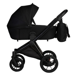 Коляска 2в1 Indigo SOLIO So 06 (черный)