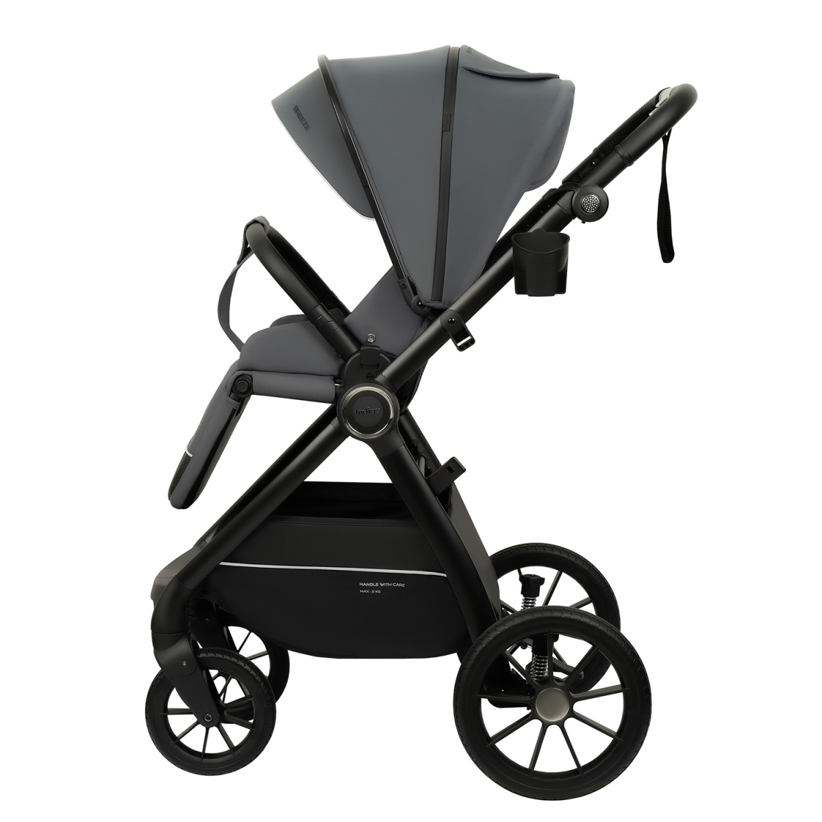 Коляска прогулочная Indigo BREEZE серый