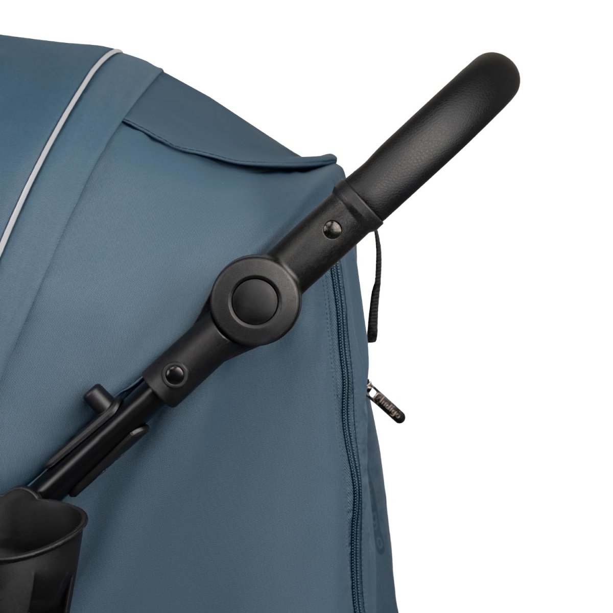 Коляска прогулочная Indigo EPICA XL AIR с сумкой синий