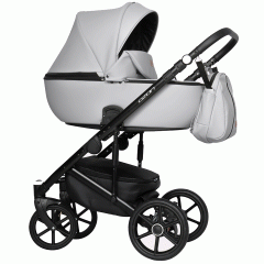 Коляска 3 в 1 Riko Basic Ozon 05 светло-серый