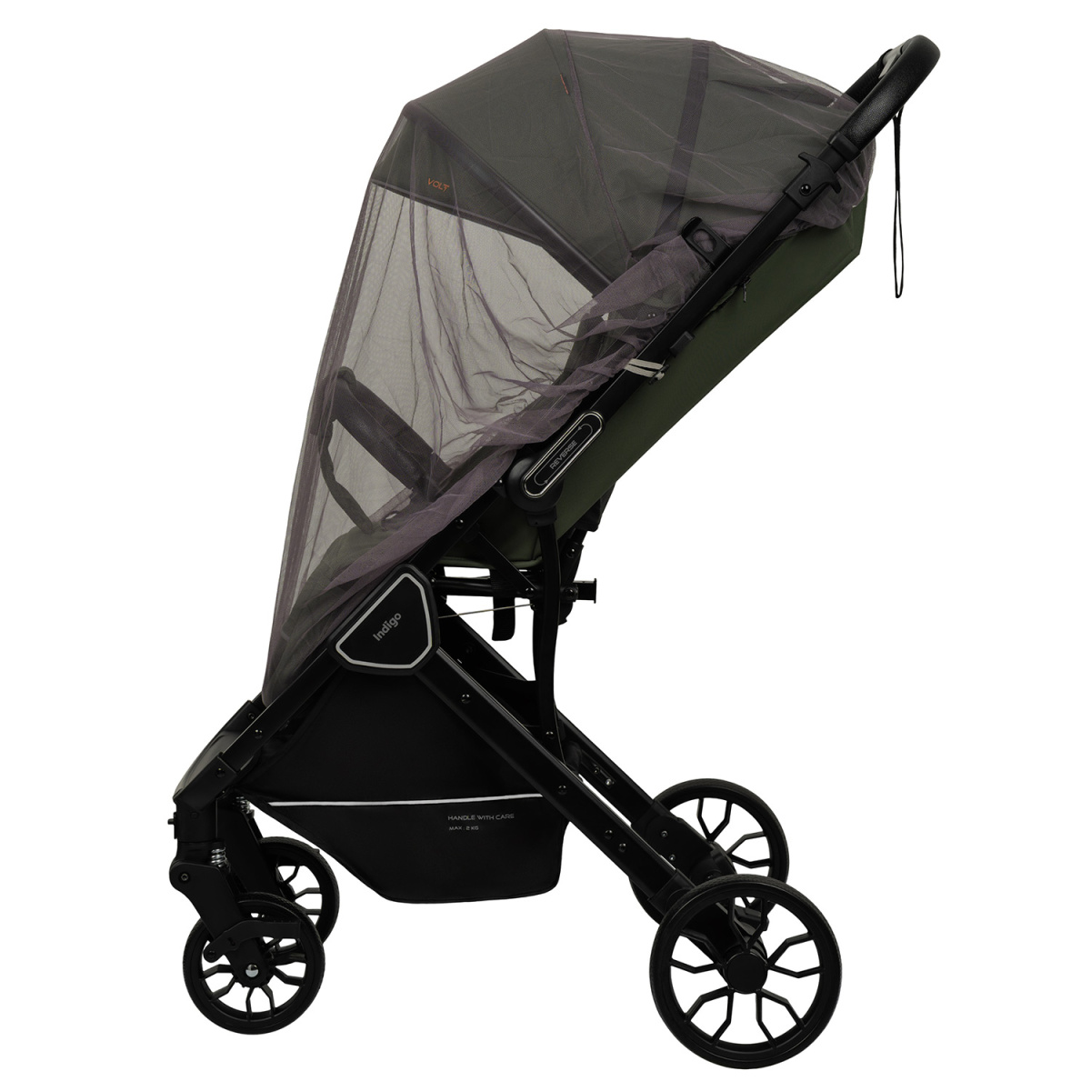 Коляска прогулочная Indigo VOLT зелёный