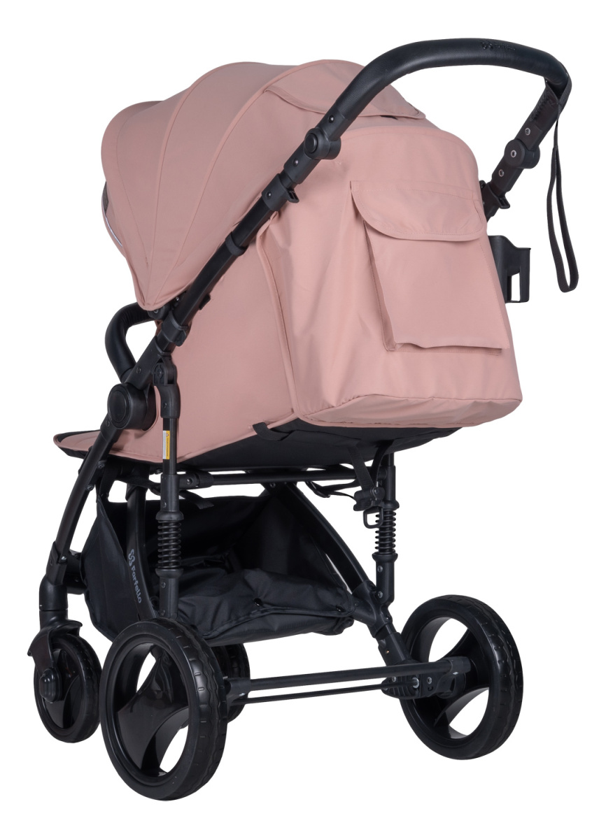 Коляска детская прогулочная Farfello Bino Angel Plus (Powdery/Пудровый)