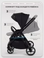 Коляска прогулочная Rant Basic Wave Black