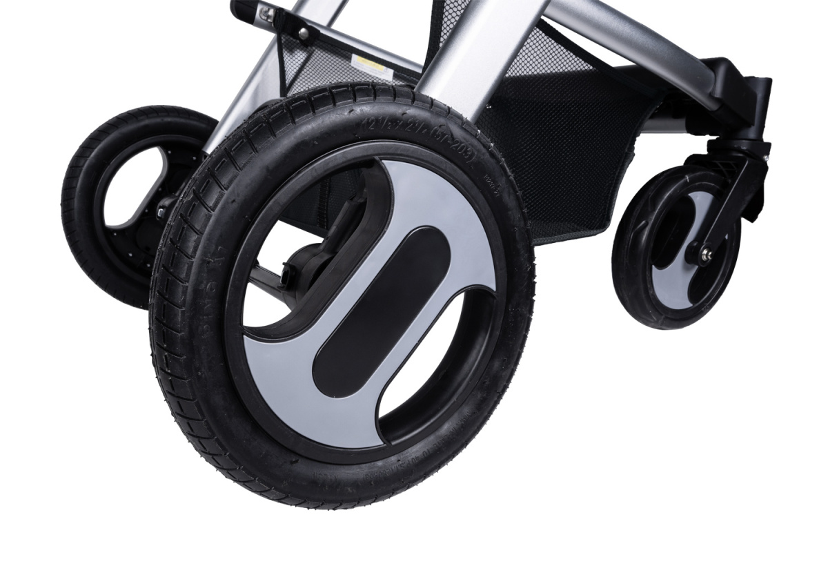 Коляска трансформер Farfello Diamond All-season (Насыщенный Черный)