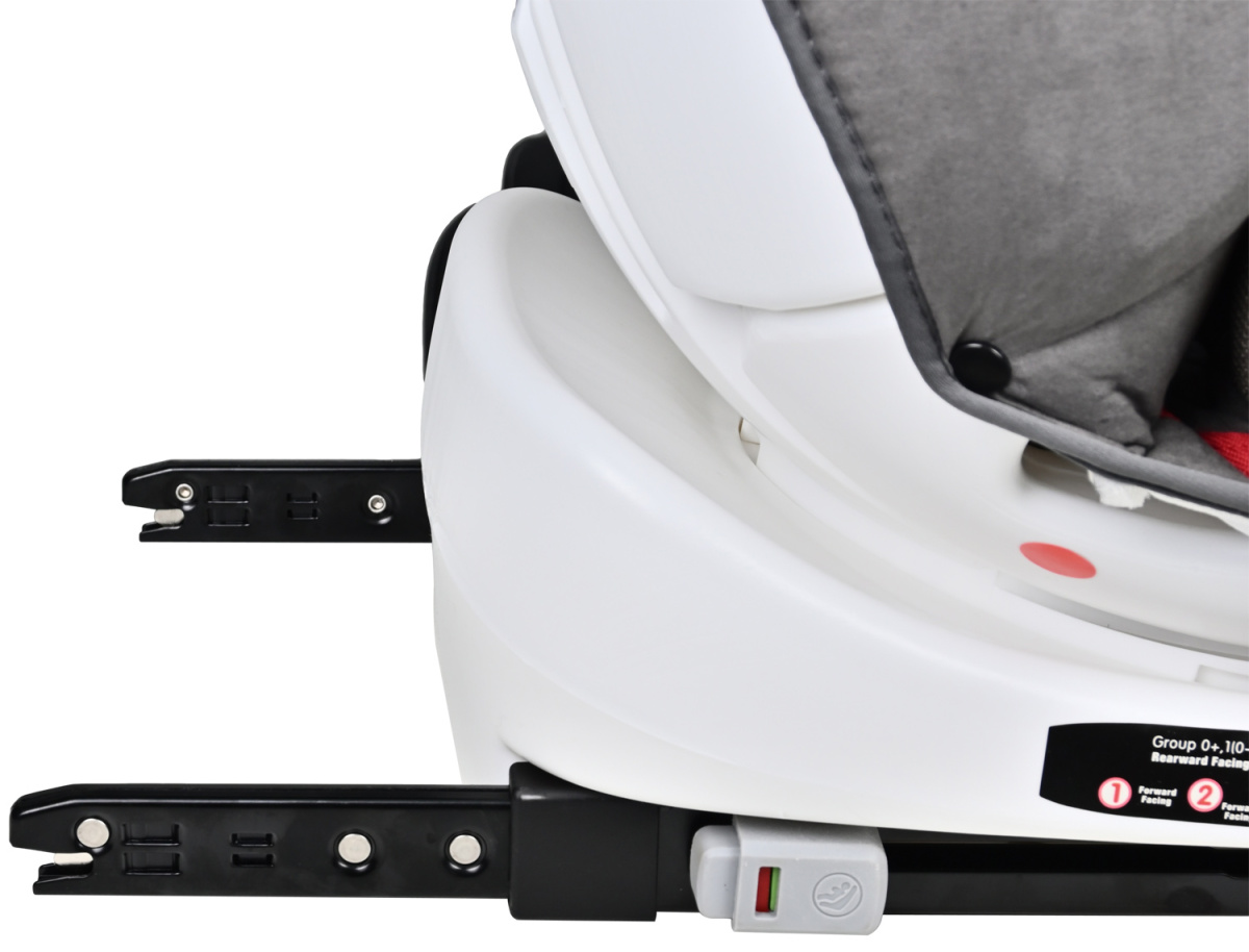 Автокресло детское Farfello ISOFIX YB102 Afrost Grey/серый