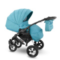 Коляска Camarelo Sevilla XSE 2 в 1 бирюзовый меланж