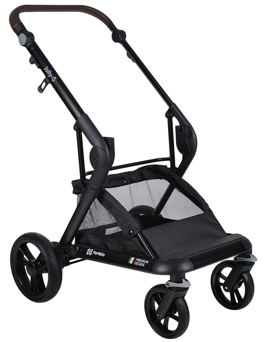 Коляска модульная 2 в 1 Farfello Jolly-S (J-88 серый)
