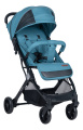 Коляска детская прогулочная Farfello Comfy Go (Aqua/темно-бирюзовый (чёрная)CG-19)