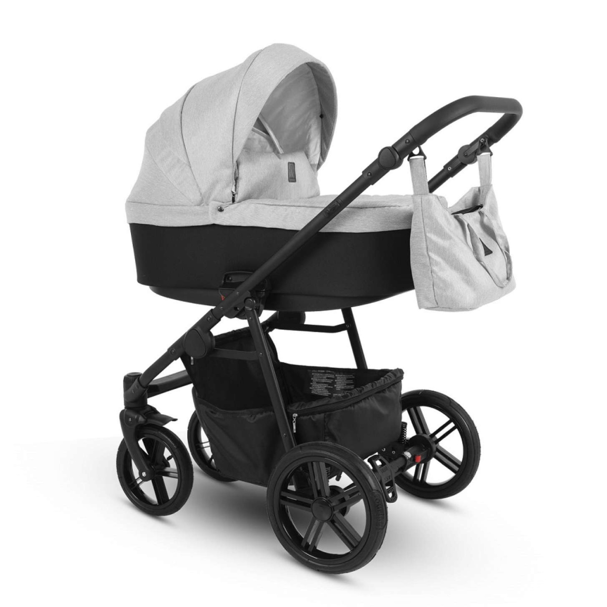 Коляска Camarelo Picco 2 в 1 светло-серый меланж