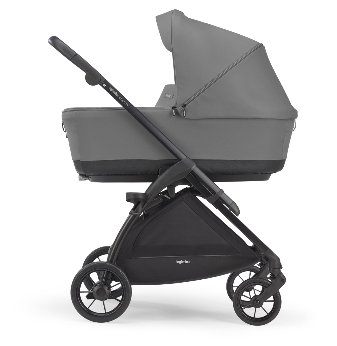 Коляска 3 в 1 Inglesina Electa с подставкой под люльку Stand Up, Chelsea Grey