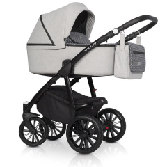 Коляска 2 в 1 Riko Villa 01 серый