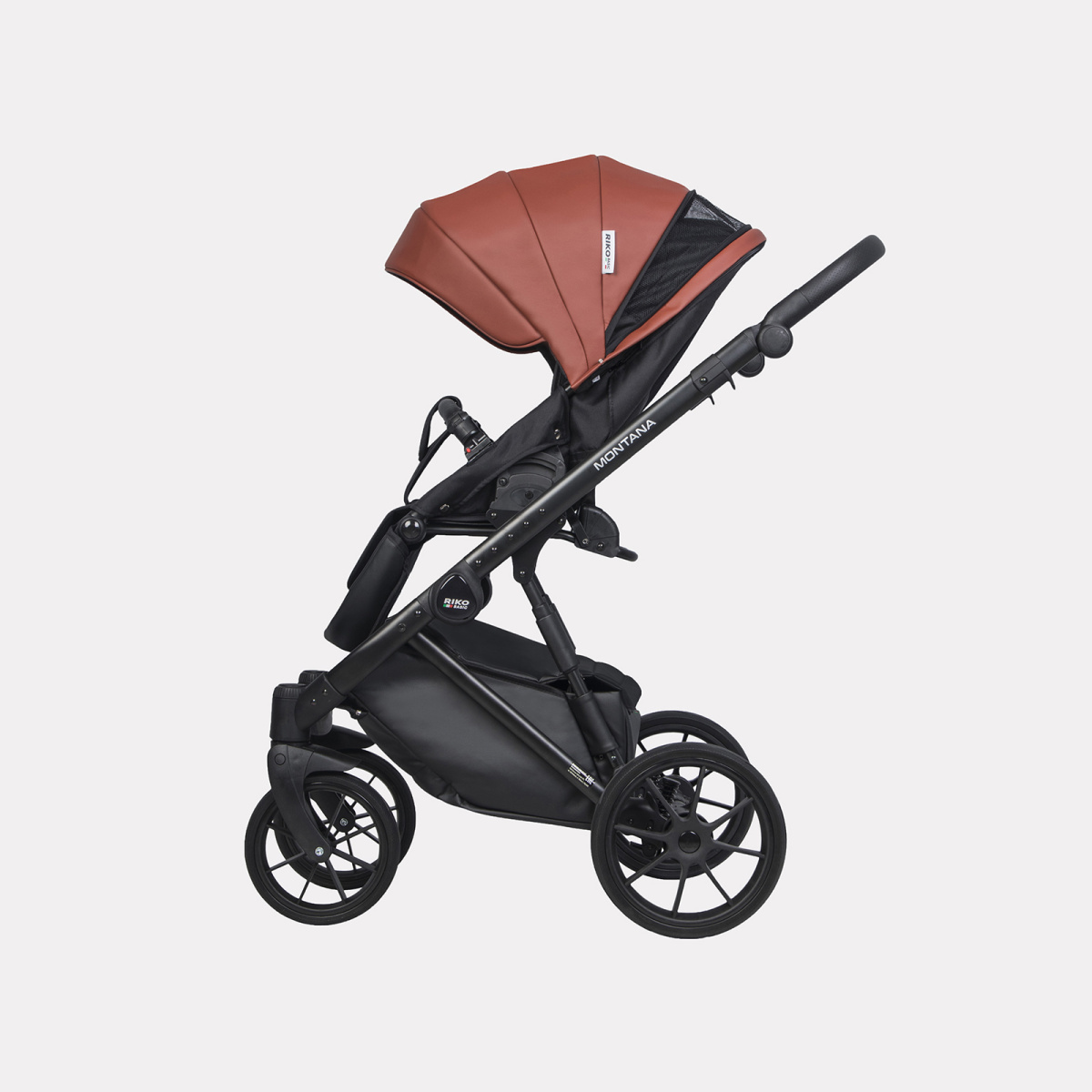 Коляска 3 в 1 Riko Basic Montana Ecco 17 MAROON