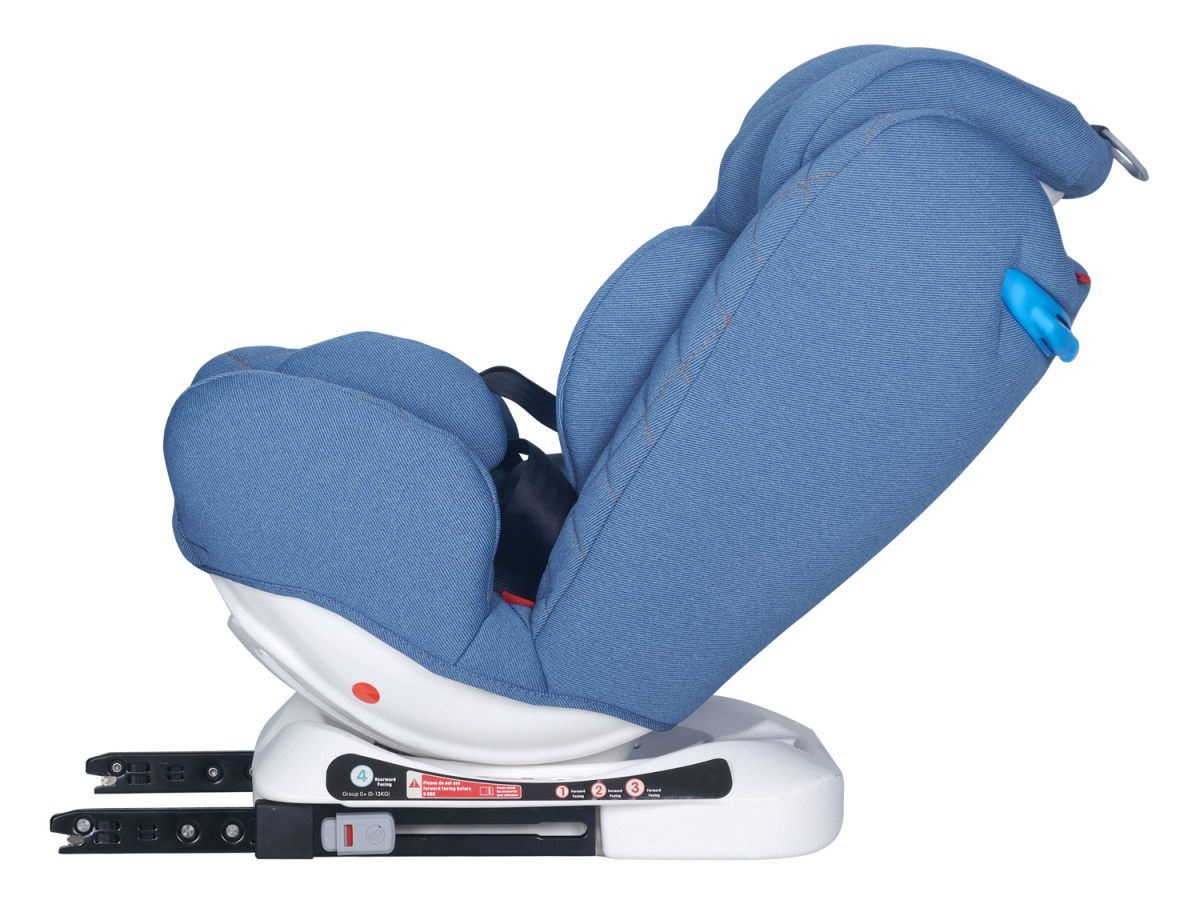 Автокресло детское Farfello CS-002 ISOFIX джинсовый/new denim