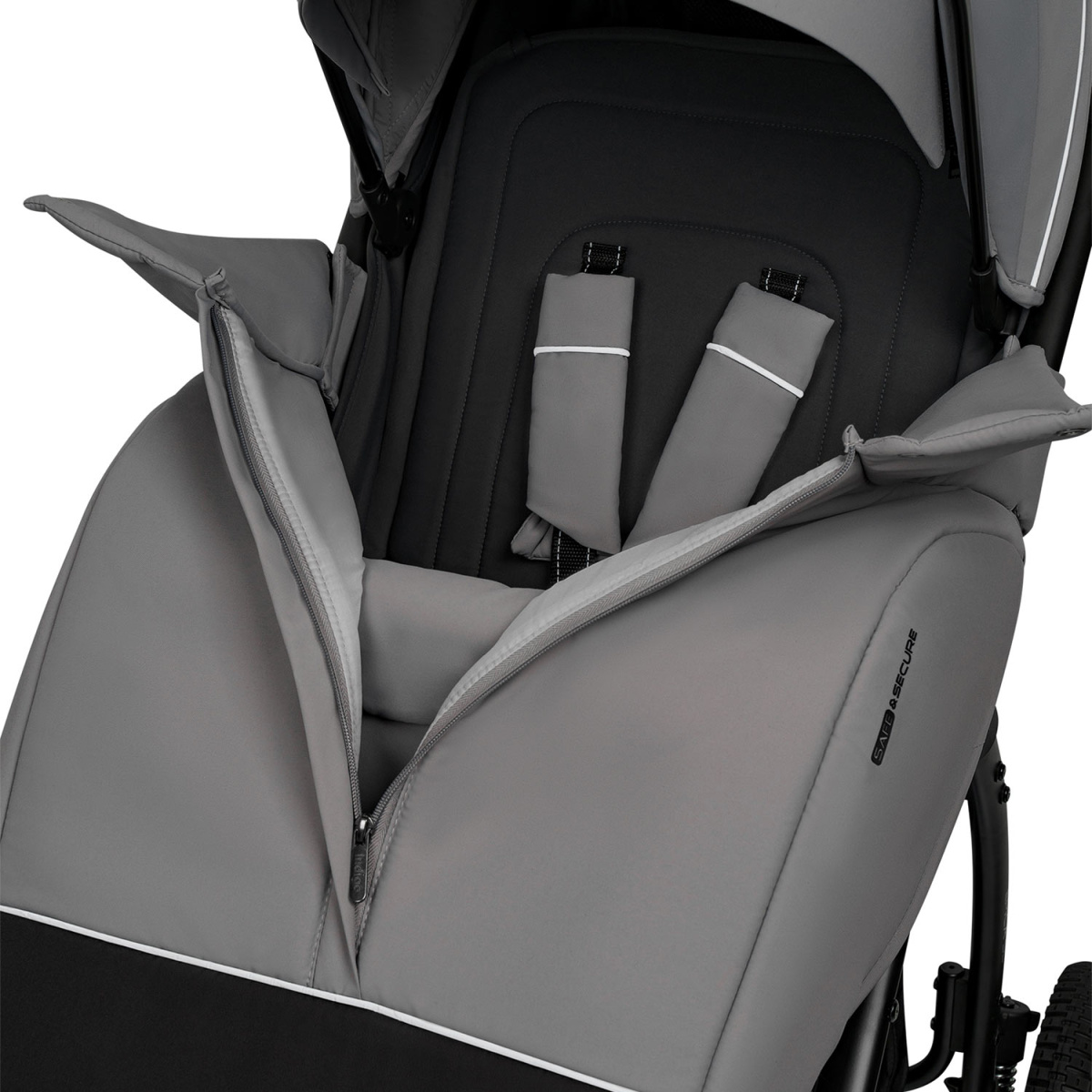 Коляска прогулочная Indigo EPICA SL, светло-серый