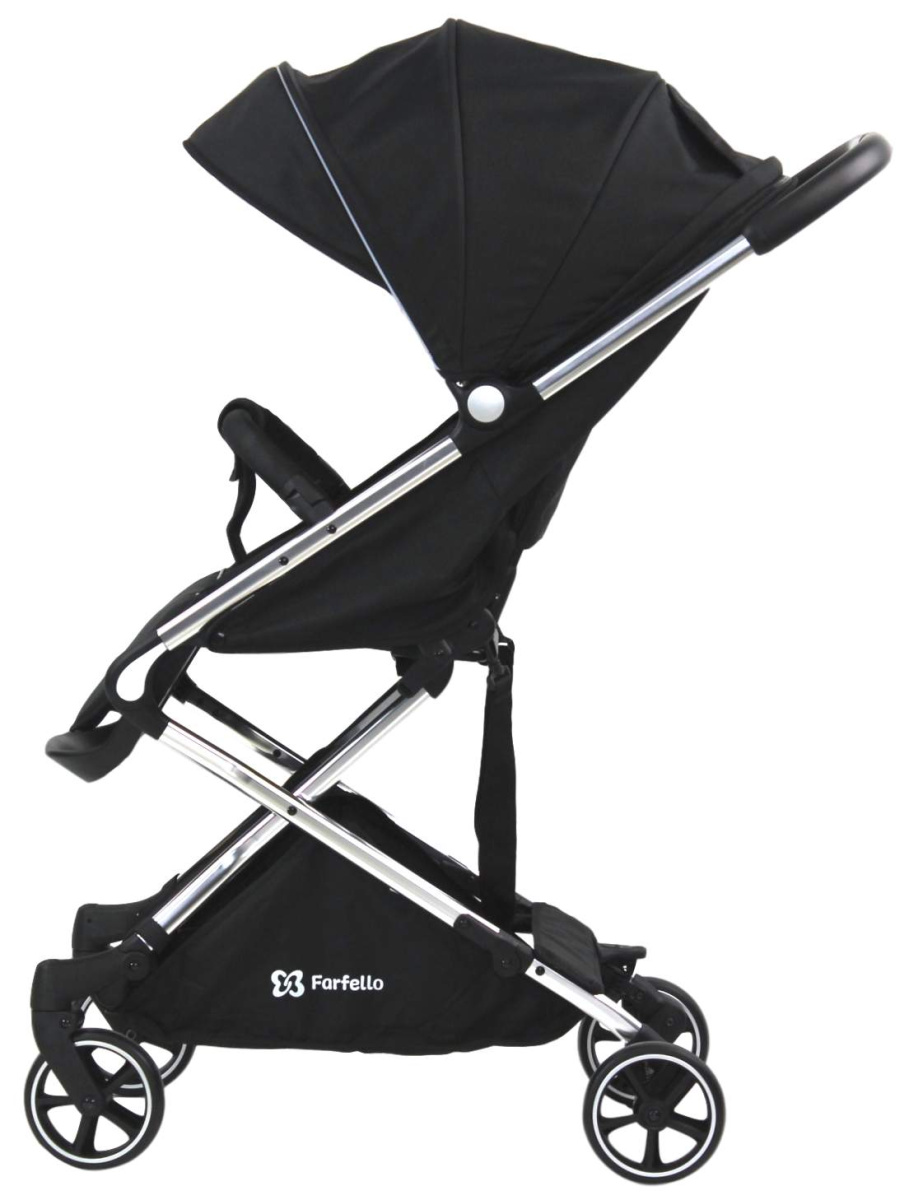 Коляска детская прогулочная Farfello Bliss  (Black/Черный)