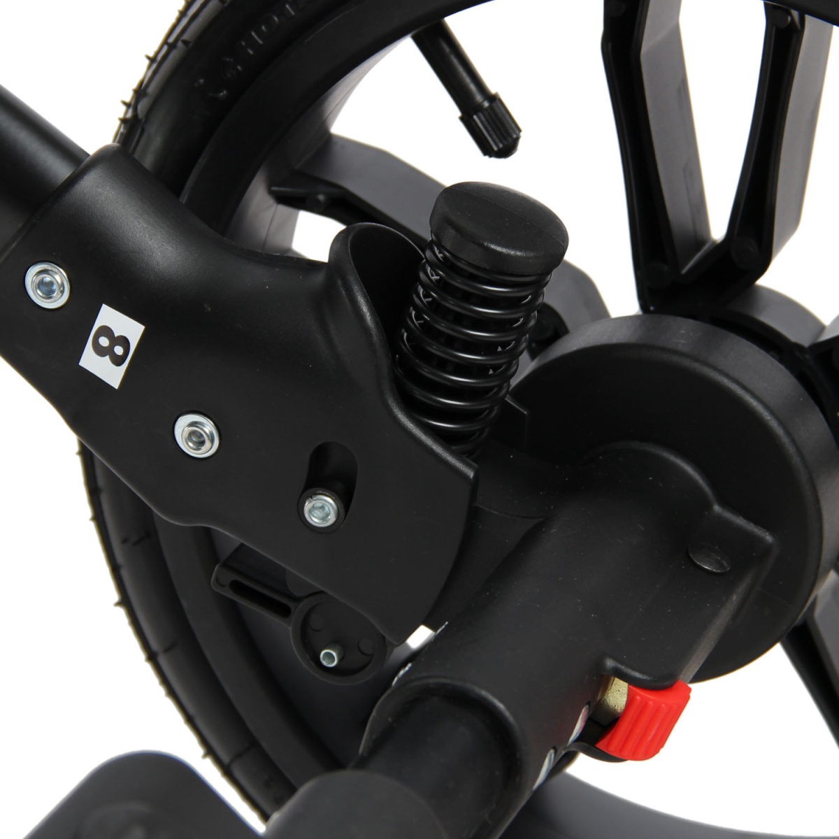 Коляска 2 в 1 Indigo MIO - Mi 01 (белая кожа+белый узор)