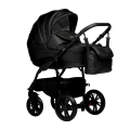 Коляска 2 в 1 Indigo Special, Is 03 (Черная кожа)