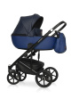 Коляска 3 в 1 Riko Basic Ozon 01 черно-синий