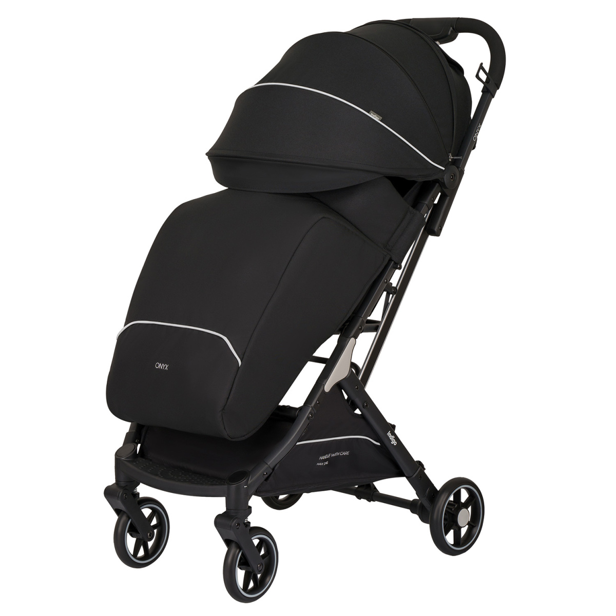Коляска прогулочная Indigo ONYX черный