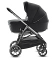 Коляска 3 в 1 Inglesina Aptica с подставкой под люльку Stand Up, Mystic Black