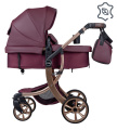 Коляска трансформер Farfello Aimile Original Autumn  (Сладкая Вишня / Sweet Cherry, арт.АА-3)